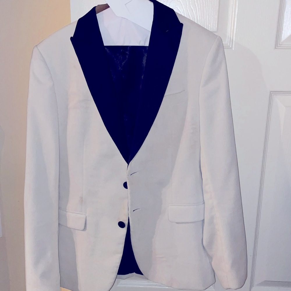 Zara white suede blazer. Good condition
